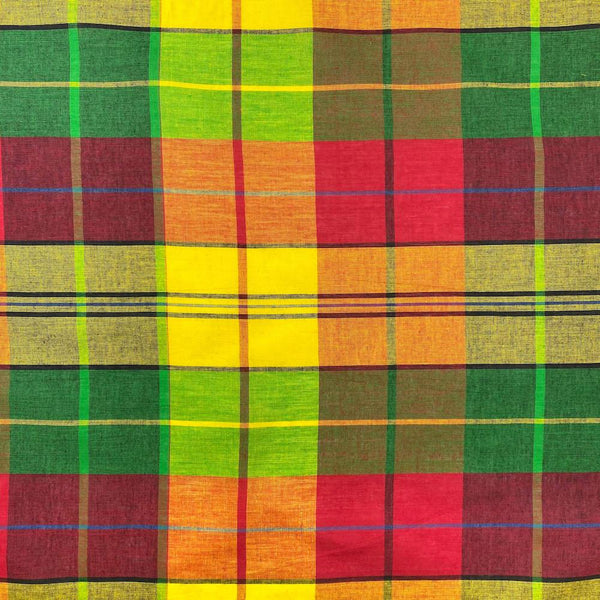 Madras Plaid Fabric (Style 101)