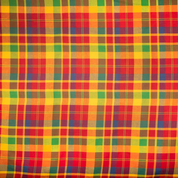 Madras Plaid Fabric (Style 103)