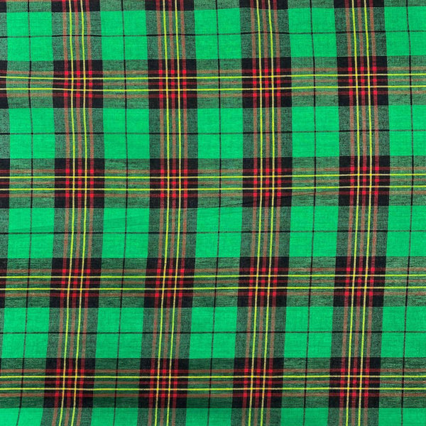 Madras Plaid Fabric (Style 1401)