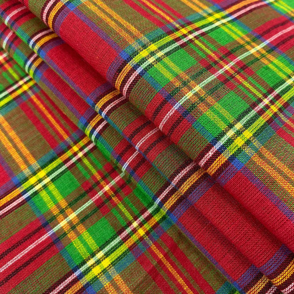 Madras Plaid Fabric (Style 1403)