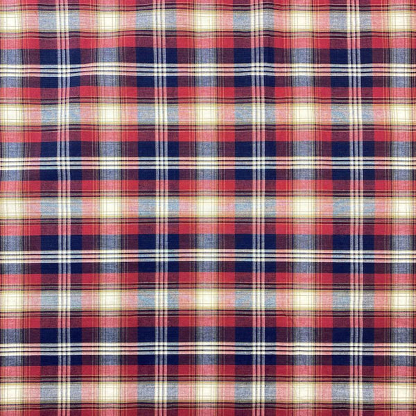 Madras Plaid Fabric (Style 16109)