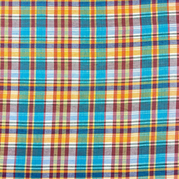 Madras Plaid Fabric (Style 16114)