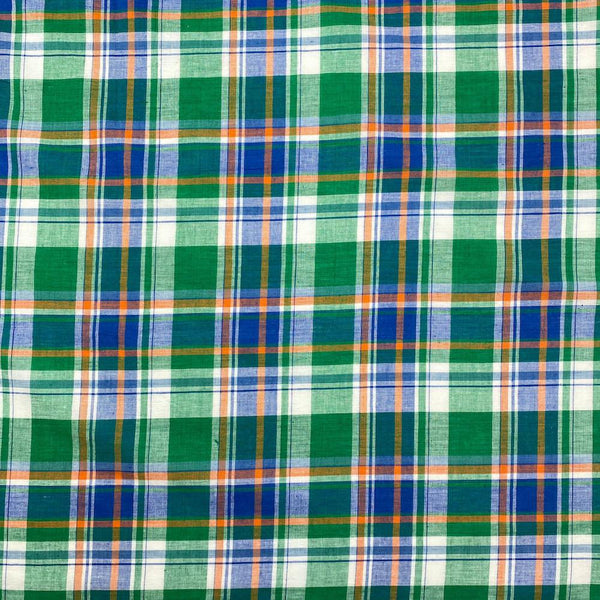 Madras Plaid Fabric (Style 16143)