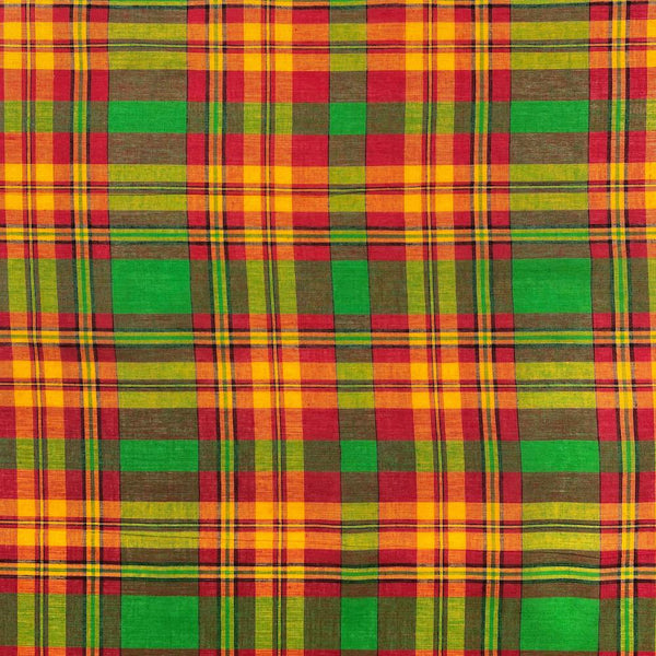 Madras Plaid Fabric (Style 301)