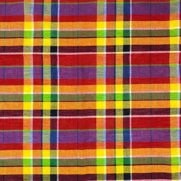 Madras Plaid Fabric (Style 312)