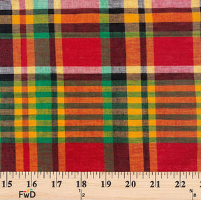 Madras Plaid Fabric (Style 321)