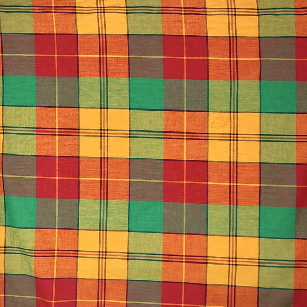 Madras Plaid Fabric (Style 9031)