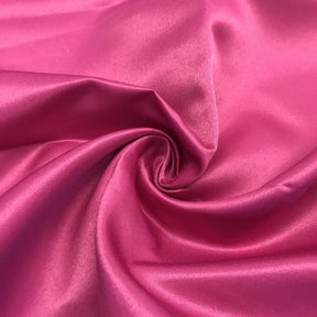 Matte Satin (Peau de Soie) Rod Pocket Curtains - Magenta