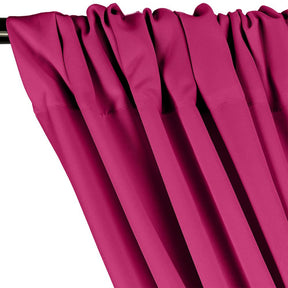 Poplin (60 Inch) Rod Pocket Curtains - Magenta
