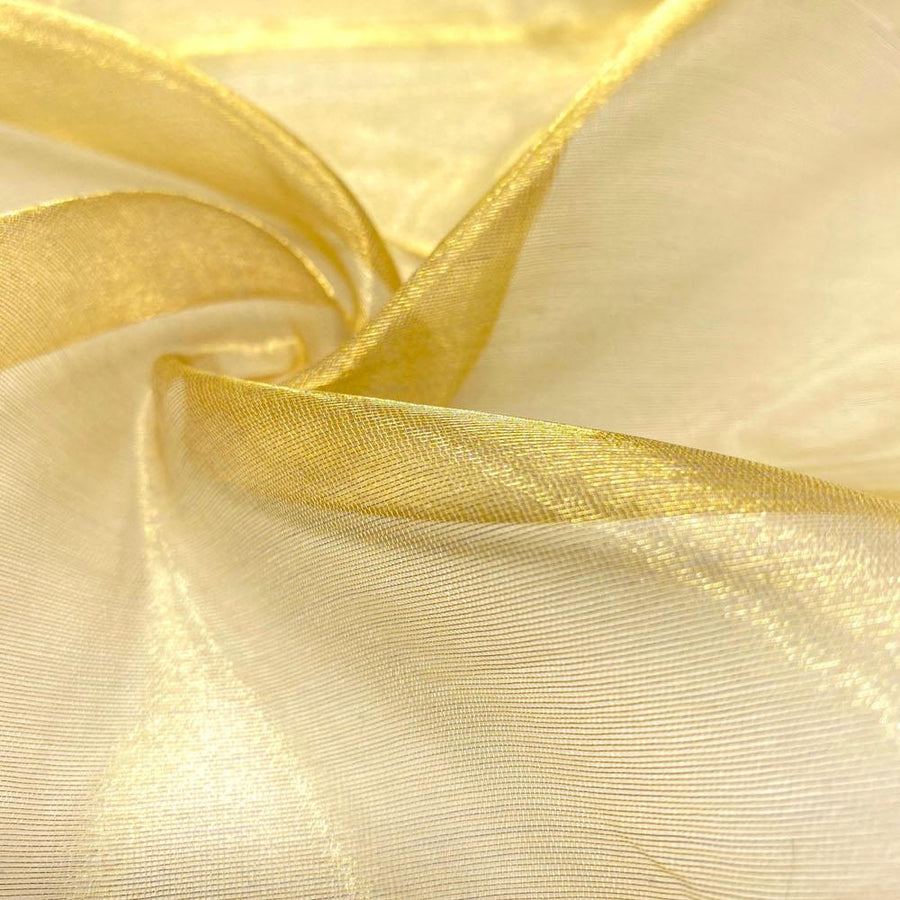 Metallic Silk Organza Fabric 3.99/Yard 44/45" Wide Silk Organza