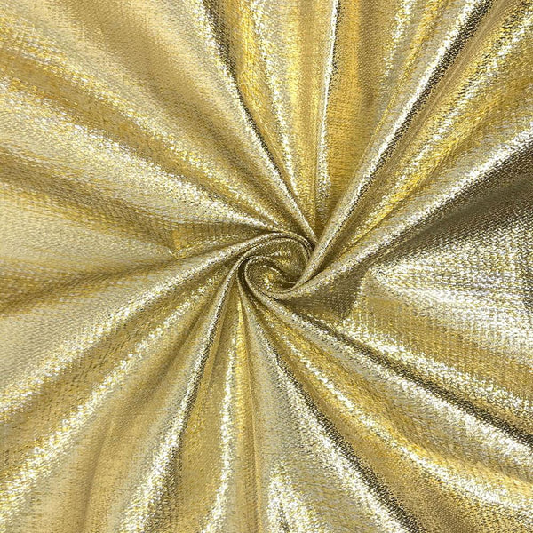 Metallic Two-Tone Foil Brocade