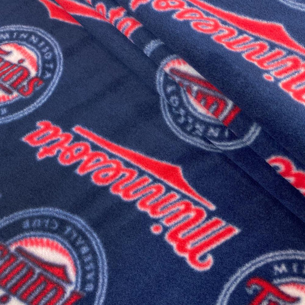 Minnesota Twins MLB Fleece Fabric