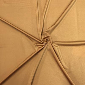 Shiny Milliskin Rod Pocket Curtains - Mist Gold