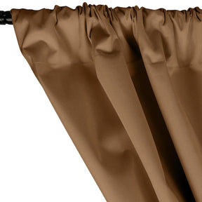 Ottertex® Canvas Waterproof Rod Pocket Curtains - Mocha