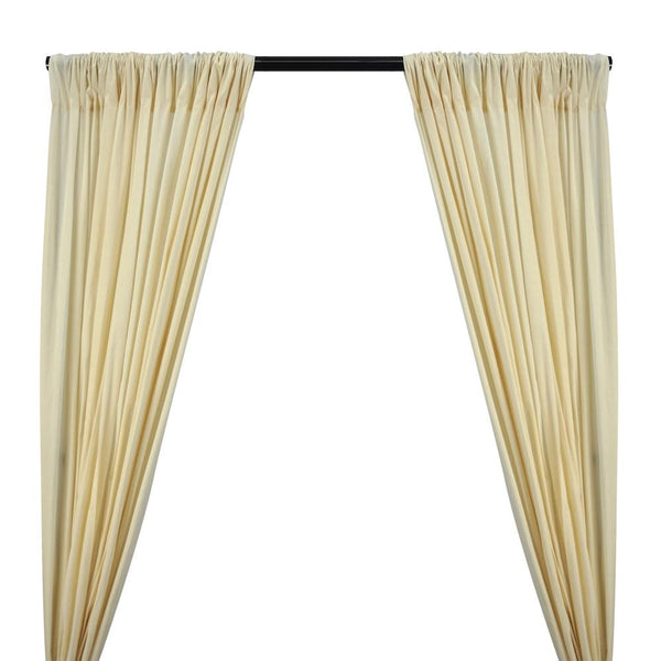 Natural Muslin Unbleached Rod Pocket Curtains