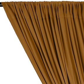 DTY Double-Sided Brushed Rod Pocket Curtains - Mustard