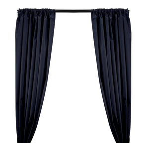 Ottertex® Canvas Waterproof Rod Pocket Curtains - Navy Blue