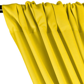 Poplin (60") Rod Pocket Curtains - Neon Yellow