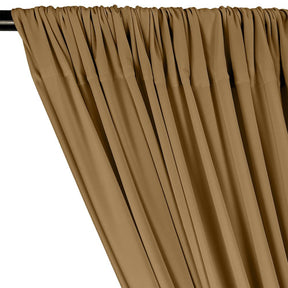 ITY Knit Stretch Jersey Rod Pocket Curtains - Nude