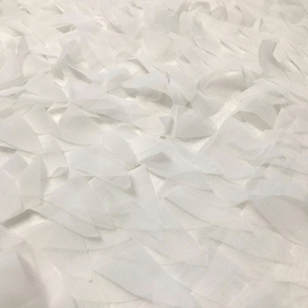 Triangle Leaf Ruffle Chiffon Fabric 60