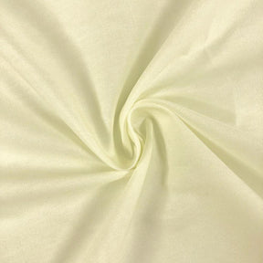 100% Cotton Broadcloth Rod Pocket Curtains - Off White
