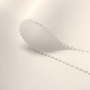 Neoprene Scuba Rod Pocket Curtains - Off White