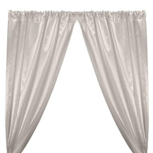 Bridal Satin Rod Pocket Curtains - Off White
