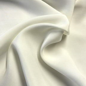 Silk Charmeuse Rod Pocket Curtains - Off White