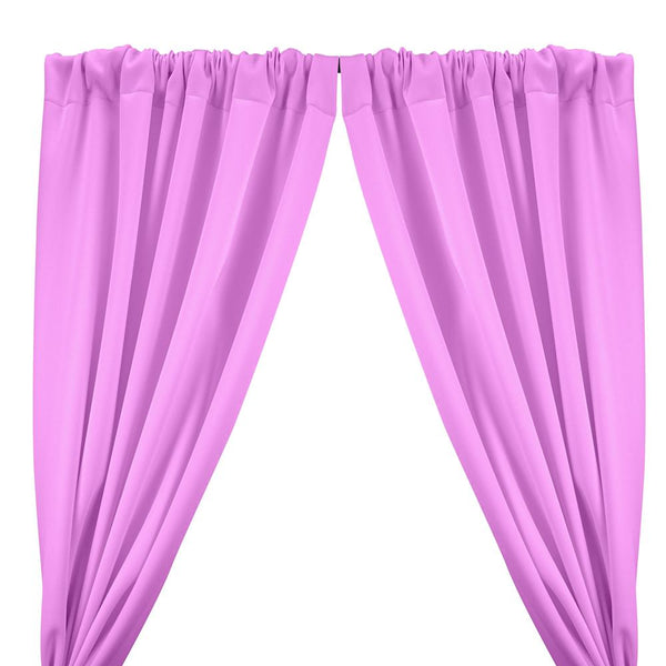 Neoprene Scuba Rod Pocket Curtains - Orchid