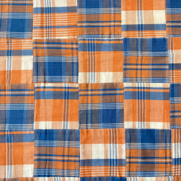 Patchwork Nantucket Madras Plaid Fabric - Ethan