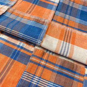 Patchwork Nantucket Madras Plaid Fabric - Ethan