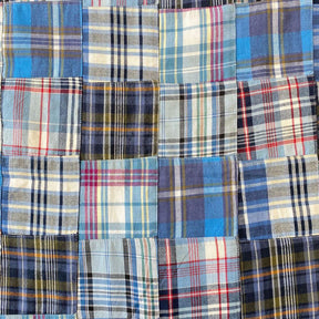 Patchwork Nantucket Madras Plaid Fabric - George