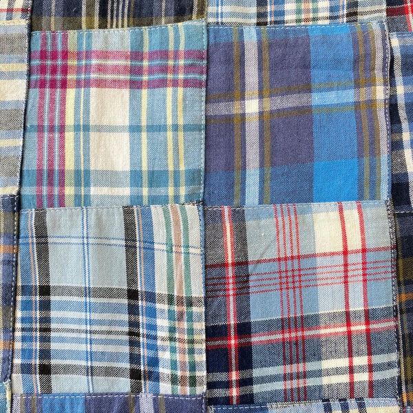 Patchwork Nantucket Madras Plaid Fabric - George