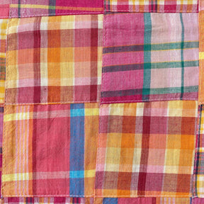 Patchwork Nantucket Madras Plaid Fabric - Isabella