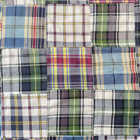 Patchwork Nantucket Madras Plaid Fabric - Jonathan