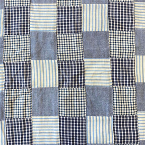 Patchwork Nantucket Madras Plaid Fabric - Nathaniel
