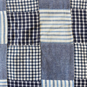 Patchwork Nantucket Madras Plaid Fabric - Nathaniel