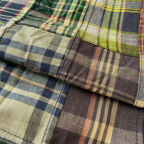 Patchwork Nantucket Madras Plaid Fabric - Theodore