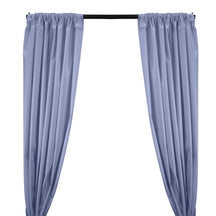 Ottertex® Canvas Waterproof Rod Pocket Curtains - Periwinkle