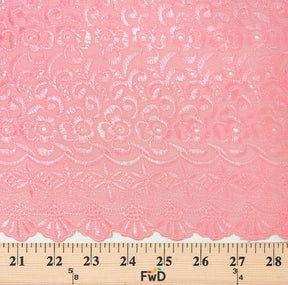 Petal Eyelet Embroidery Fabric