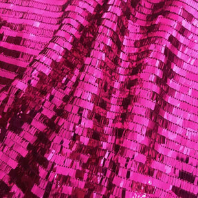 Rectangle Piano Sequins on Stretch Mesh