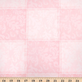 Pink Check Oilcloth