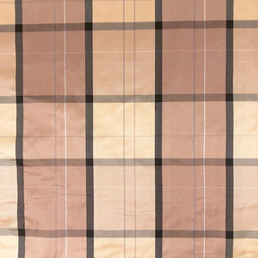 Silk Shantung Plaid