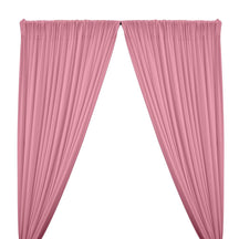 ITY Knit Stretch Jersey Rod Pocket Curtains - Pink