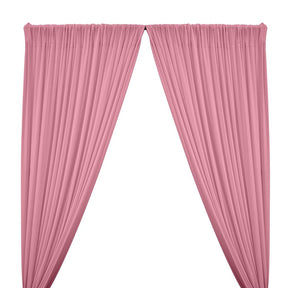 ITY Knit Stretch Jersey Rod Pocket Curtains - Pink