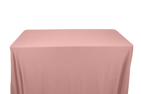 Matte Milliskin Tricot Banquet Rectangular Table Covers - 8 Feet