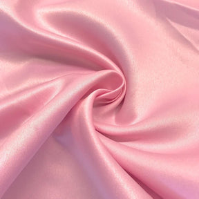 Matte Satin (Peau de Soie) Rod Pocket Curtains - Pink