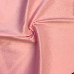 Stretch Taffeta Rod Pocket Curtains - Pink