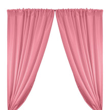 Polyester Twill Rod Pocket Curtains - Pink