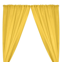 Polyester Dupioni Rod Pocket Curtains - Pistachio 107